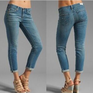 AG - The Stilt Roll Up Jeans in 14 Years Sand